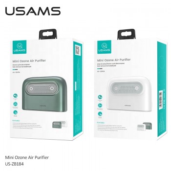 Purificateur d'air pour voiture et maison USAMS ZB184 - vert