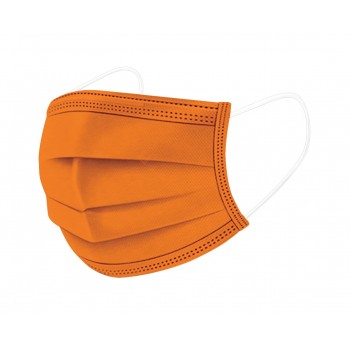 Boite de 50 masques multi-couleur chirurgicaux EN14683 TYPE IIR - 5 couleurs- Sachet de 10