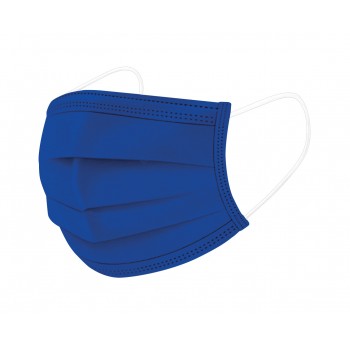 Boite de 50 masques multi-couleur chirurgicaux EN14683 TYPE IIR - 5 couleurs- Sachet de 10