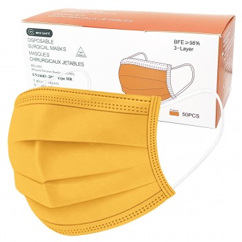 Boite de 50 Masques Orange...