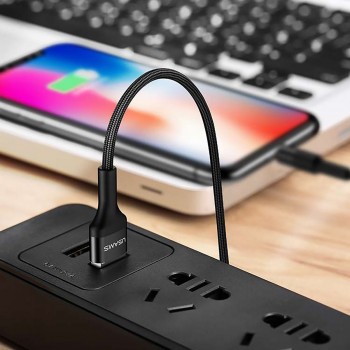 Présentoir 25 câbles tressés USAMS U5 Micro USB - 1.2M