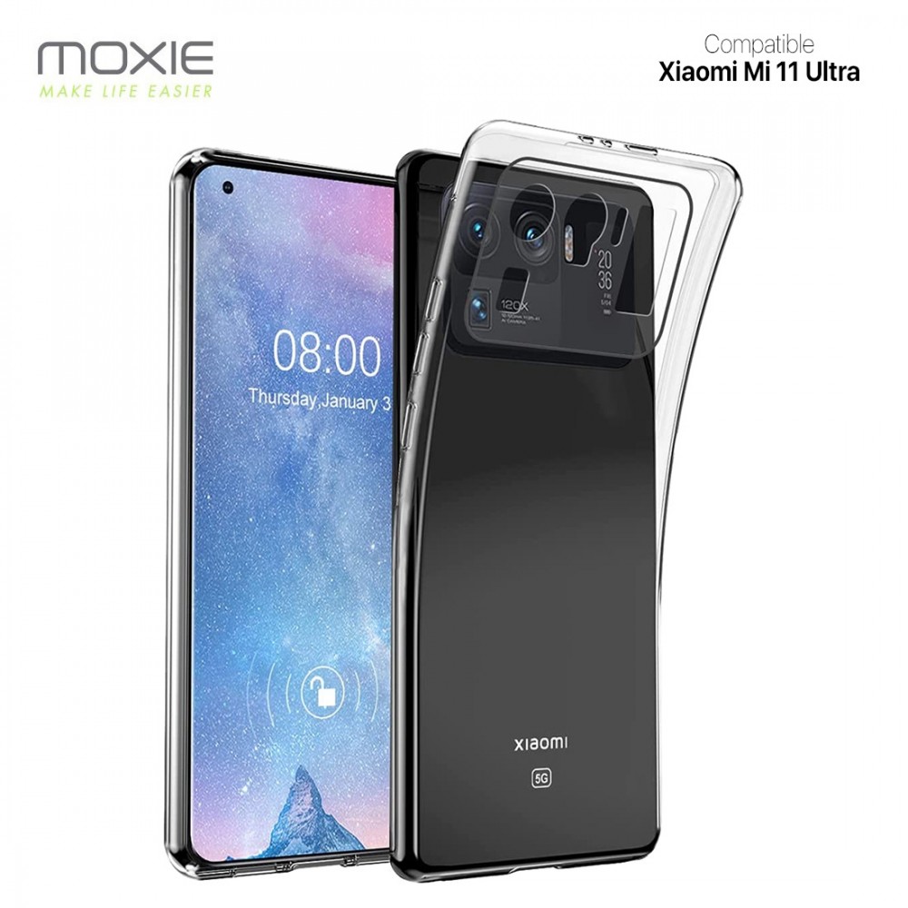 Coque Xiaomi Mi 11 Ultra en TPU souple - Transparent