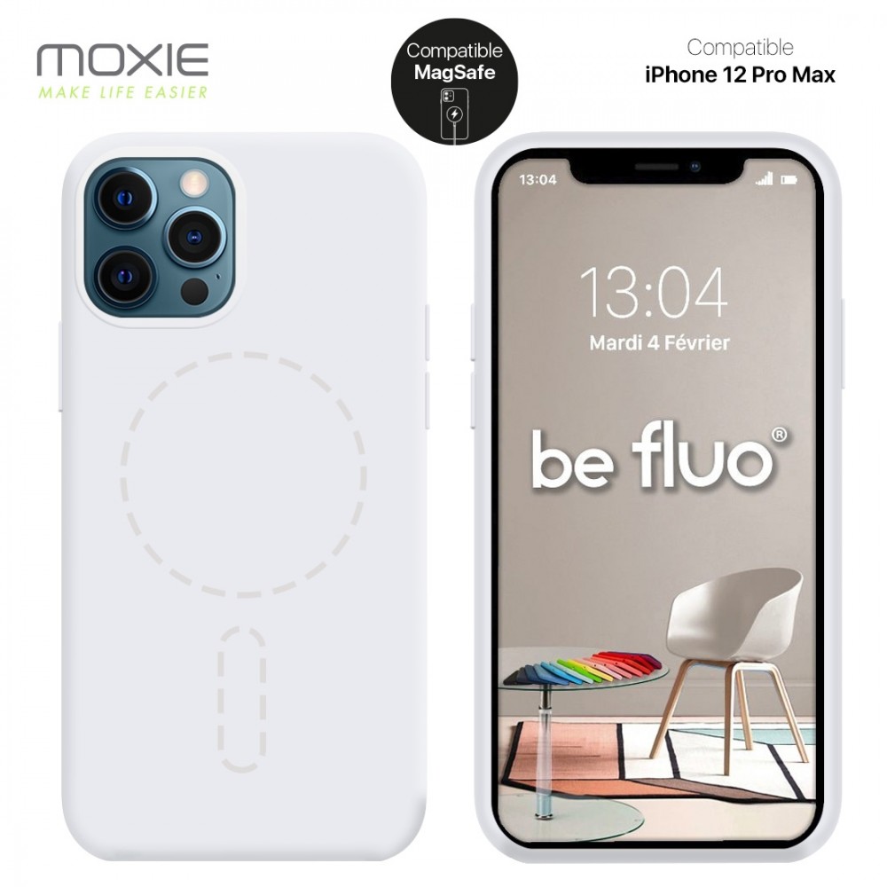 Coque silicone aimant pour