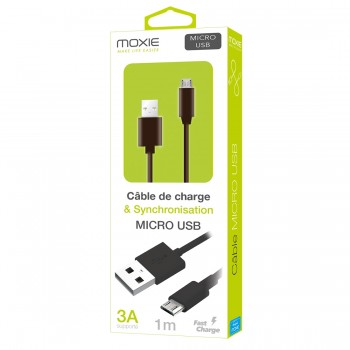 Câble data Moxie Micro-USB...