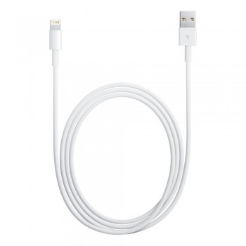 Câble data Blanc compatible pour iPhone 6/6+/5/5S/5C + Chargeur  allume-cigare entrée USB Blisté