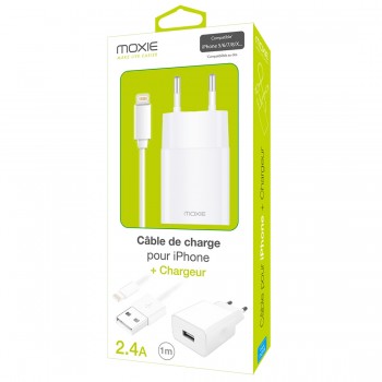 Pack chargeur secteur 2.4A...