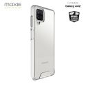 Moxie Coque renforcée transparente Samsung Galaxy A42 - Coque en TPU  et polycarbonate Anti-chocs avec boutons de couleur pour Samsung Galaxy A42