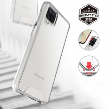 Coque renforcée Moxie transparente en TPU et Acrylique pour Galaxy A12