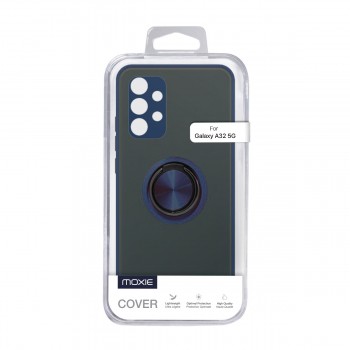 Coque Moxie R-Hold Samsung A32 5g avec ring holder + contour bleu