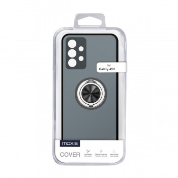 Coque Moxie R-Hold Samsung Galaxy A52 avec ring holder + contour Noir