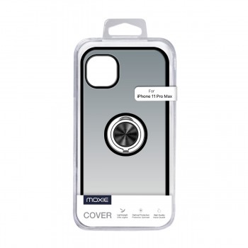 Coque Moxie R-Hold iPhone 11 Pro Max avec ring holder + contour Noir