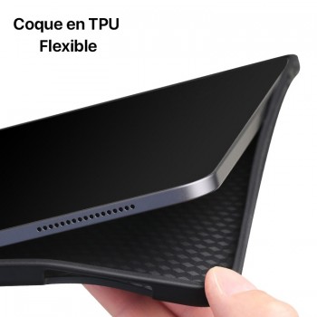 Etui à rabat Smart Cover USAMS BH715 iPad Pro 10.5" - Noir