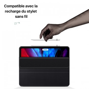 Etui à rabat Smart Cover USAMS BH715 iPad Pro 10.5" - Noir