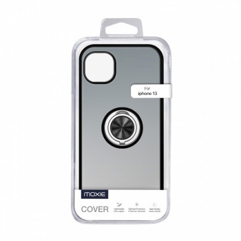 Coque Moxie R-Hold iPhone 13 avec ring holder + contour Noir