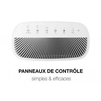 Purificateur d'Air HTW capacité 310 m3 Par heure avec application Wifi et detecteur de CO2