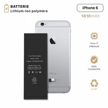 Batterie pour iPhone 6...
