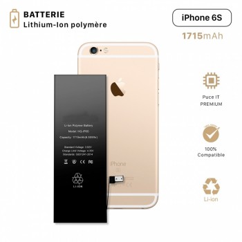 Pour batterie iPhone 6 avec puce ZY