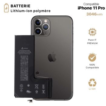 Batterie pour iPhone 11 pro...