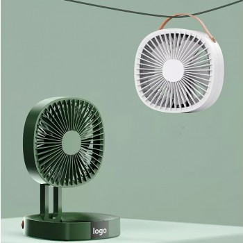 Ventilateur Pliable avec batterie integrée 2000mAh - Rose