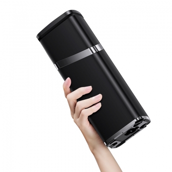 Perche Selfie LED USAMS ZB250 sur Pied téléscopique jusqu'à 1.93m et batterie de 4000 mAh