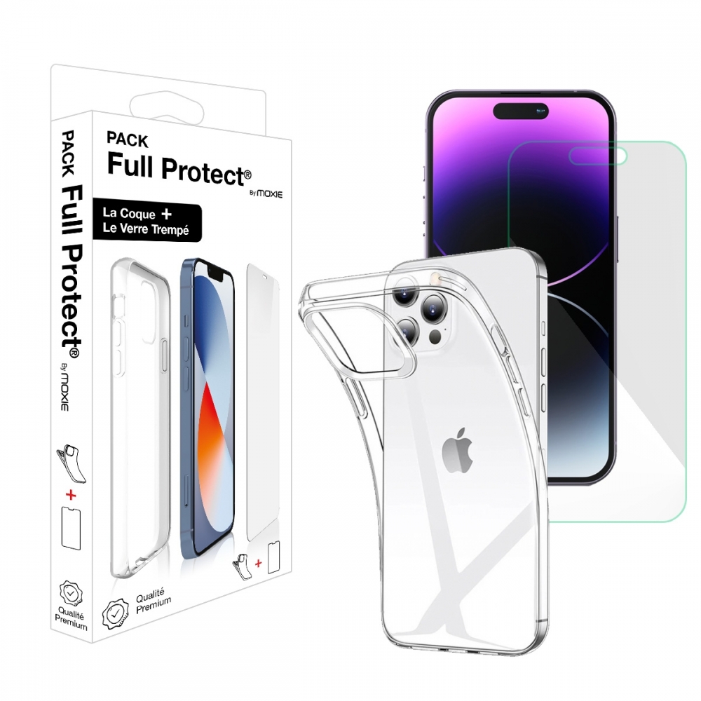 Protection d'écran pour iPhone 14 en Verre Trempé 2.5D