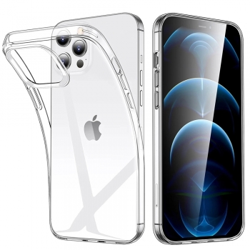 Pack coque transparente en TPU et protection écran complet vitre