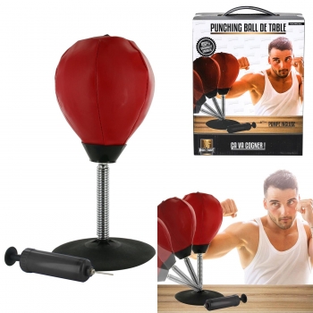 Punching ball de table avec ventouse - Hauteur 36CM