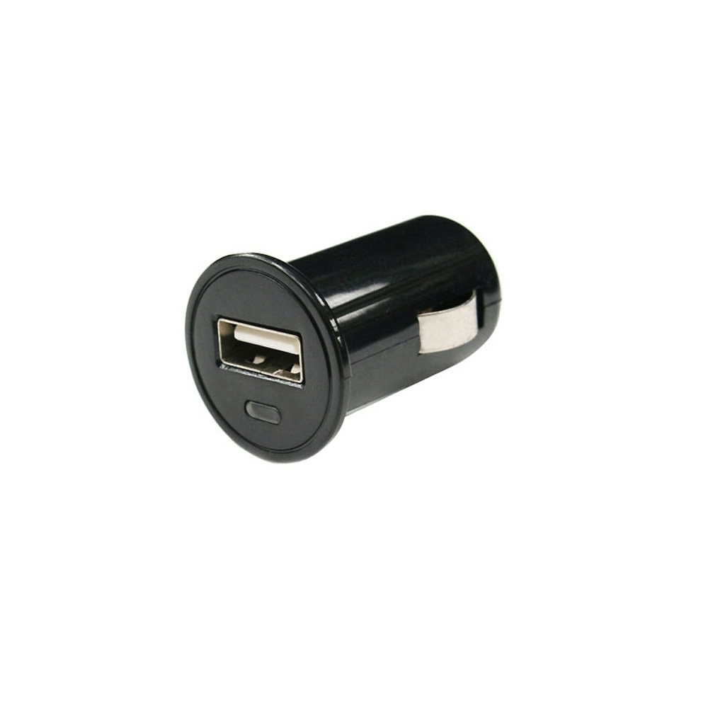 Mini chargeur allume-cigare Moxie noir universel avec entrée USB (VRAC)