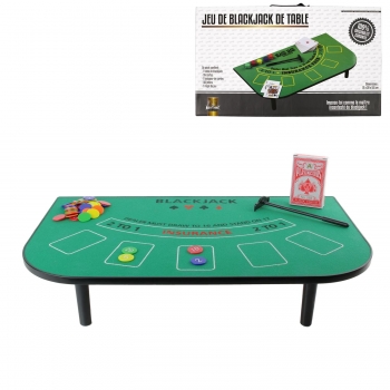 Mini jeu de table de Blackjack