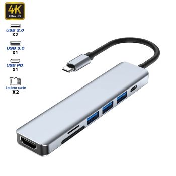 Hub USB-C vers HDMI 4K / 3...
