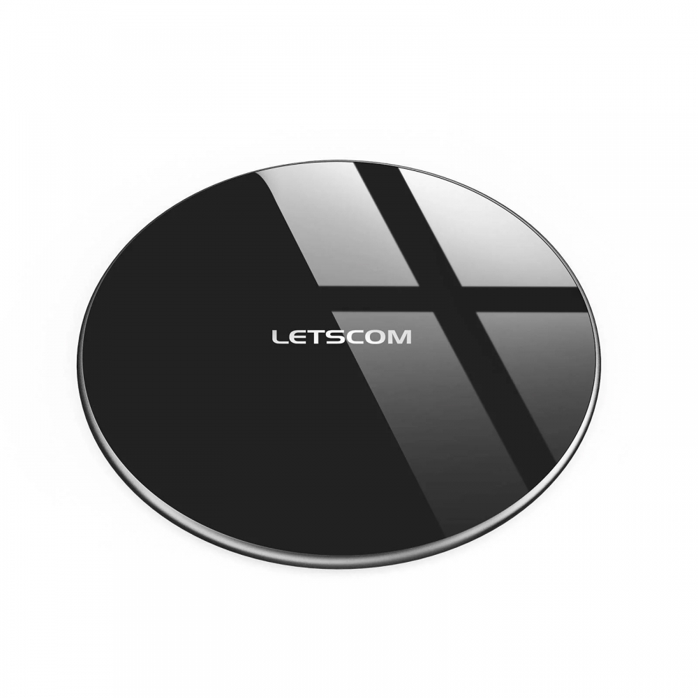 Chargeur à induction finition verre - 15W - LETSCOM