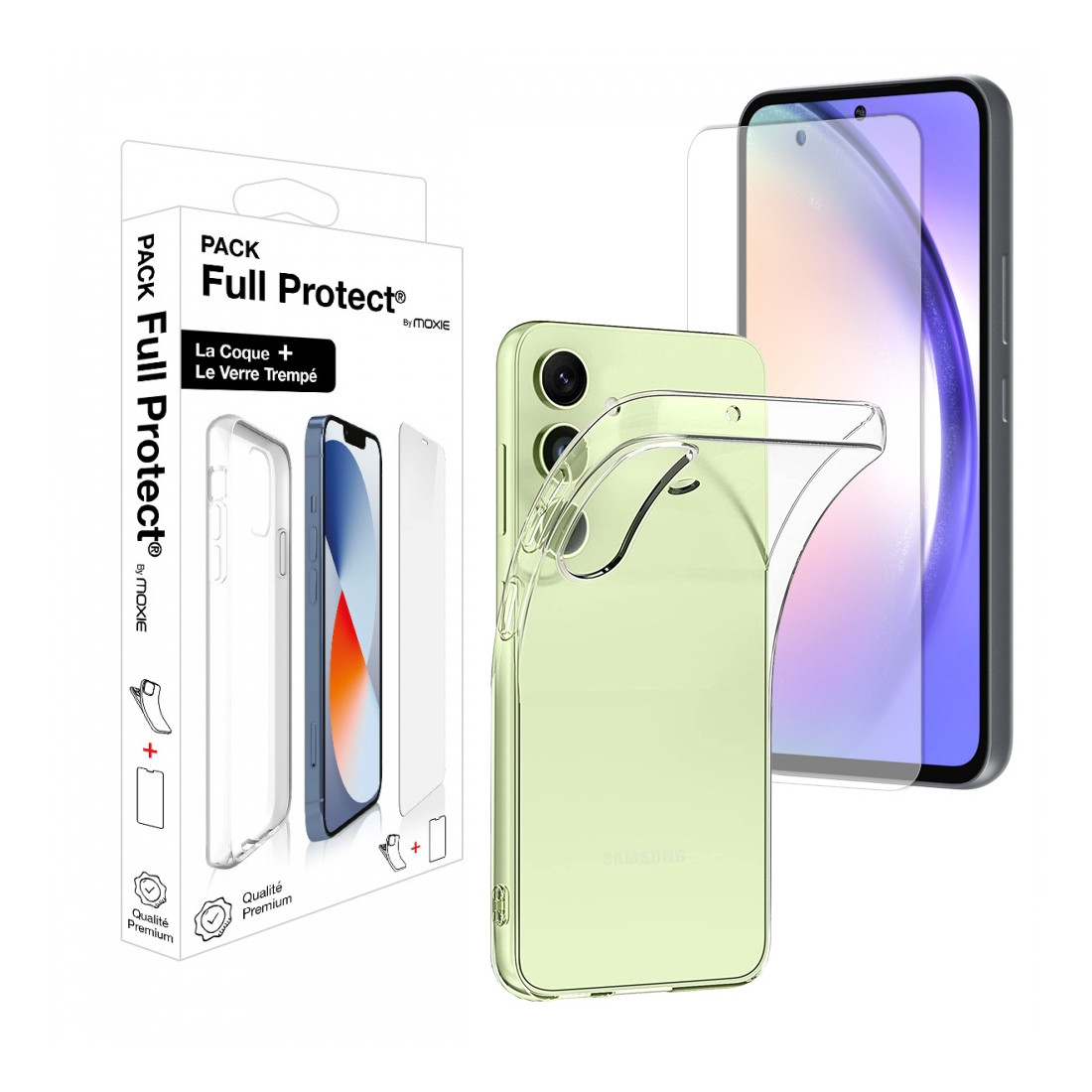 Coque TPU Souple Transparente + Protection écran Verre Trempé 9H Pour Oukitel WP210 - Protection Complète Anti-chocs