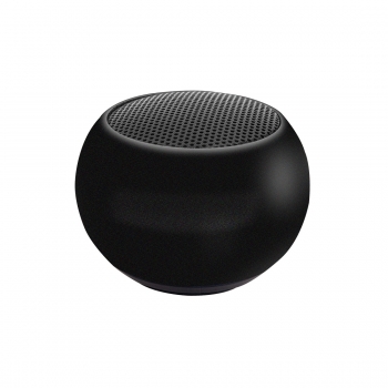 Mini Enceinte en Aluminium Noir - Puissance 3W