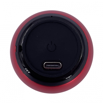 Mini Enceinte en Aluminium Rouge - Puissance 3W