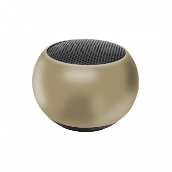 Mini Enceinte en Aluminium Or - Puissance 3W