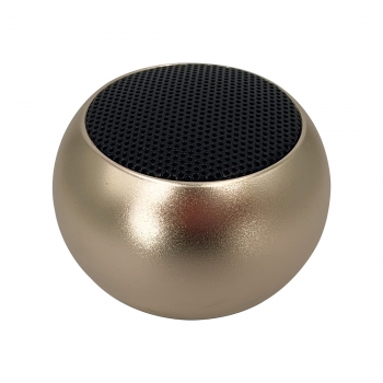 Mini Enceinte en Aluminium Or - Puissance 3W