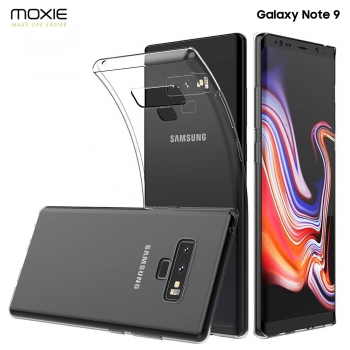 Coque Galaxy Note 9 2018, Moxie [Skintrans] Coque en TPU Souple Transparente Ultra Fine pour Samsung Galaxy Note 9 - Transparent