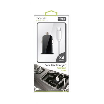 Câble data Moxie Noir USB...