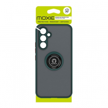 Coque Moxie R-Hold pour Galaxy S23 avec ring holder + contour Vert