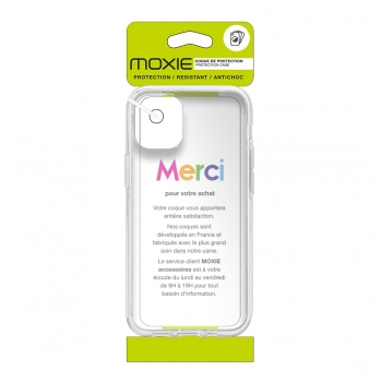 Coque renforcée Moxie transparente en TPU et Acrylique pour Galaxy A32 5G