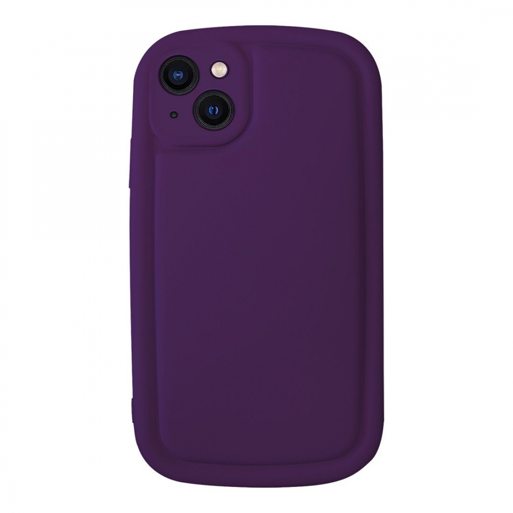 Coque en TPU effet matelassé pour iphone 13 - violet