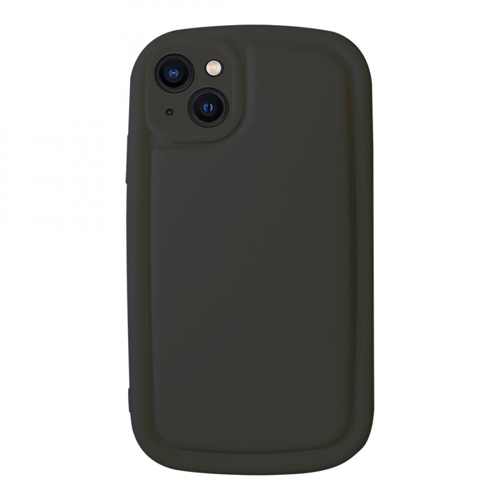 Coque en TPU effet matelassé pour iphone 13 - gris foncé