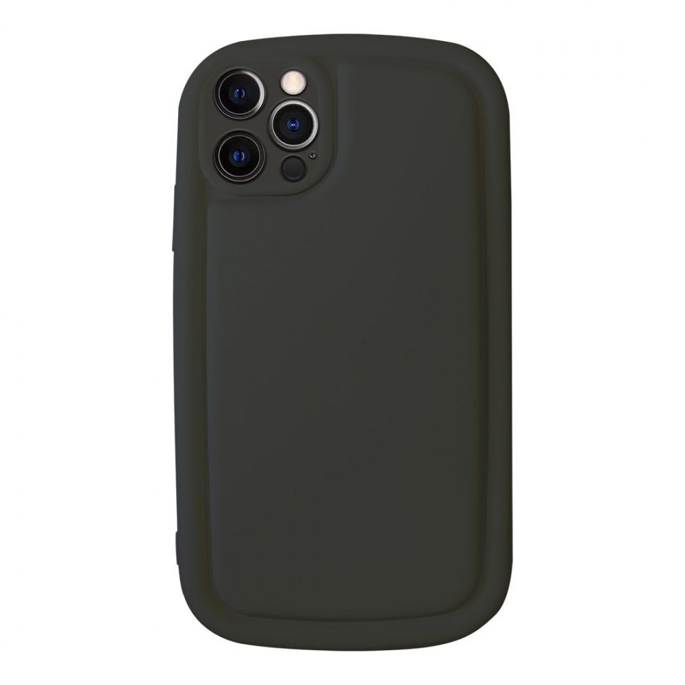 Coque en TPU effet matelassé pour iphone 12 Pro - gris foncé