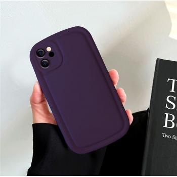 Coque en TPU effet matelassé pour iphone 12 Pro - Violet