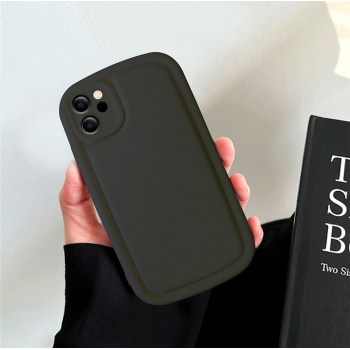 Coque en TPU effet matelassé pour iphone 11 - gris foncé