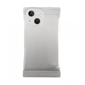 Coque en Tpu style sachet bonbon pour iphone 13 - Argent