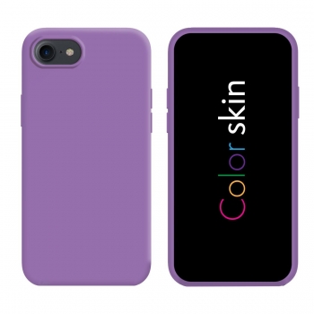 Coque Premium Color Skin Pour iPhone 7/8/SE couleur Lilas