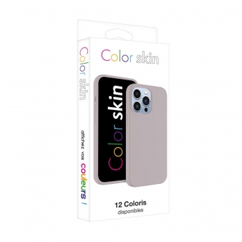 Coque Premium Color Skin Pour iPhone 7/8/SE couleur gris