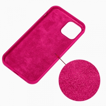 Coque premium Color Skin pour  iphone XR couleur rose vif