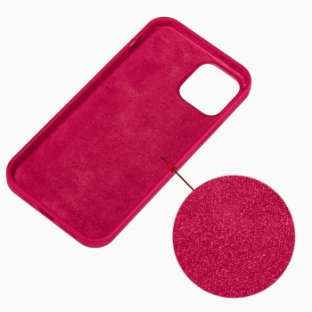 Coque premium Color Skin pour iPhone XR couleur rouge
